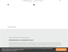 Tablet Screenshot of company-fashion.de